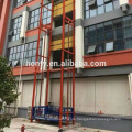 warehouse hydraulic cargo vertical mast lift